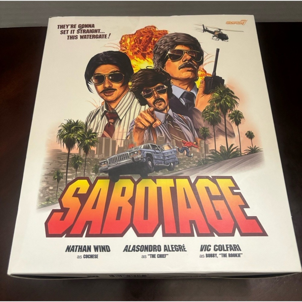 Super7 Ultimates Beastie Boys Sabotage Nathan Wind as Cochese Action Figure New - Picture 4 of 5